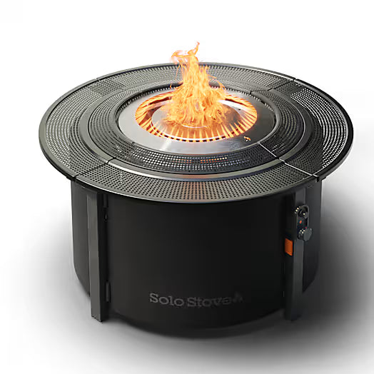Infinity Flame Propane Fire Pit - Charcoal Steel Finish