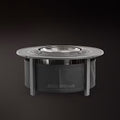 Summit 19.5'' Fire Pit + Surround Bundle
