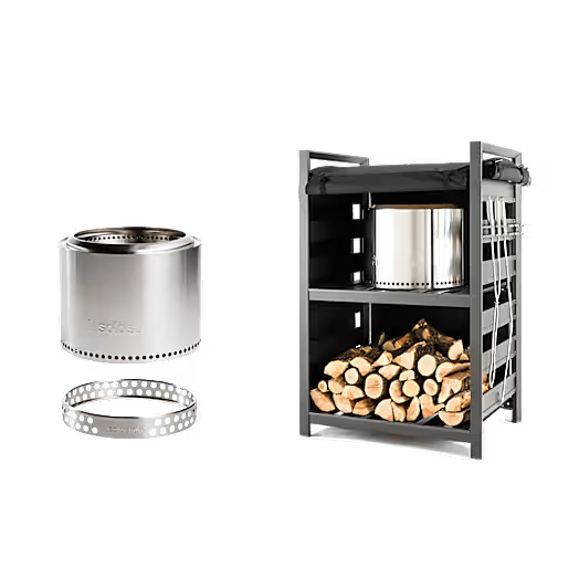 Bonfire 19.5" Fire Pit + Station Bundle