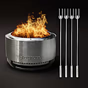 Summit 27" Fire Pit + Roasting Sticks Bundle